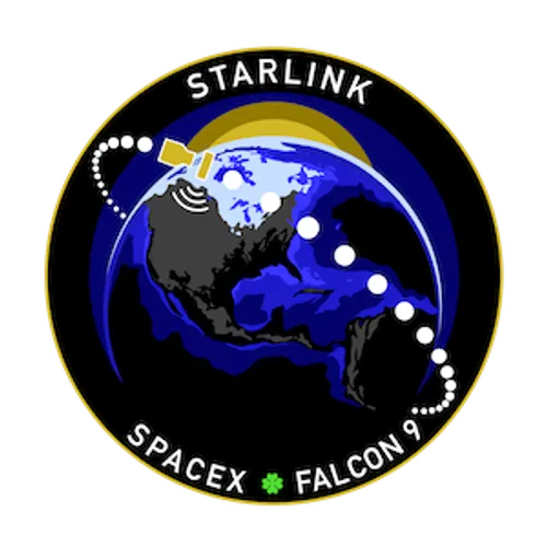 Logo del lanzamiento Starlink-1