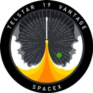 Logo del lanzamiento Telstar 19V
