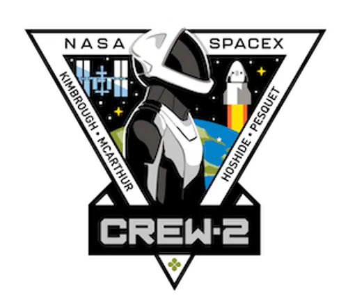 Logo del lanzamiento Crew-2