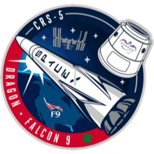 Logo del lanzamiento CRS-5