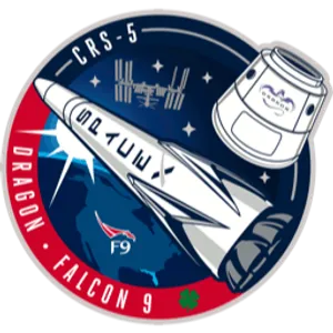 Logo del lanzamiento CRS-5