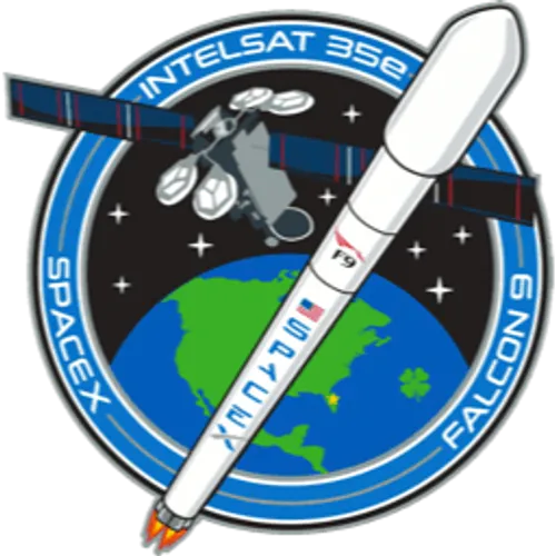 Logo del lanzamiento Intelsat 35e