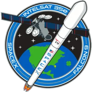 Logo del lanzamiento Intelsat 35e