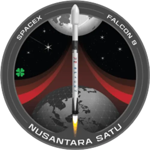 Logo del lanzamiento Nusantara Satu (PSN-6) / S5 / Beresheet