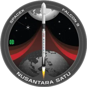 Logo del lanzamiento Nusantara Satu (PSN-6) / S5 / Beresheet