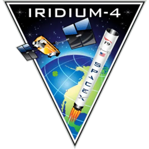 Logo del lanzamiento Iridium NEXT Mission 4