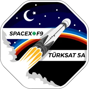 Logo del lanzamiento Turksat 5A