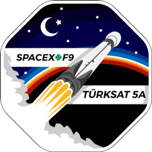 Logo del lanzamiento Turksat 5A
