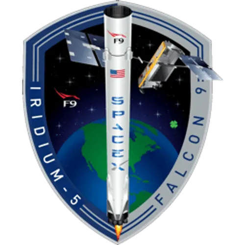 Logo del lanzamiento Iridium NEXT Mission 5