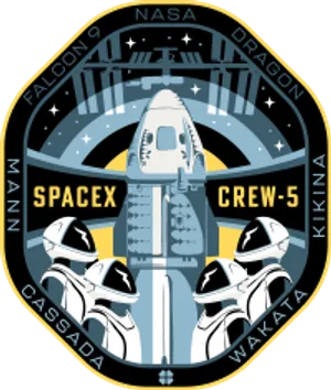 Logo del lanzamiento Crew-5