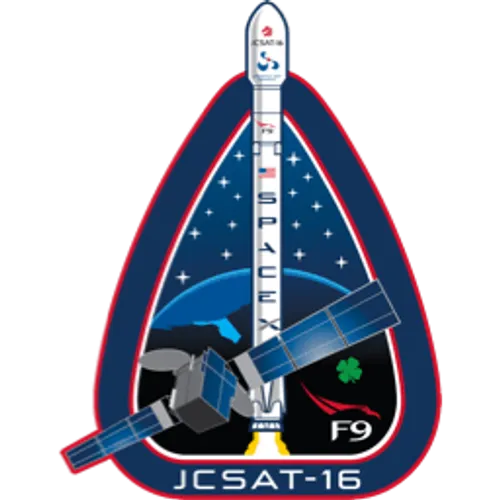 Logo del lanzamiento JCSAT-16