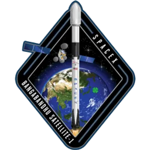 Logo del lanzamiento Bangabandhu-1