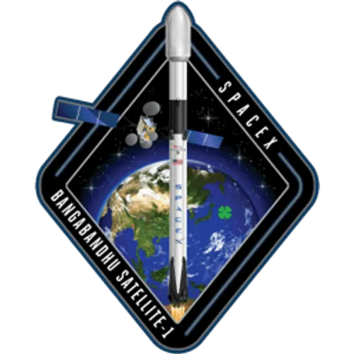 Logo del lanzamiento Bangabandhu-1