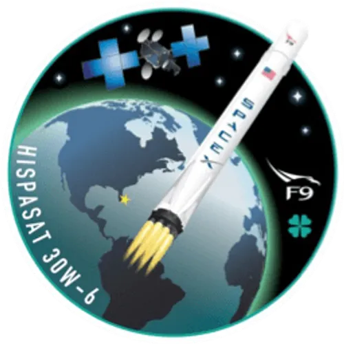 Logo del lanzamiento Hispasat 30W-6