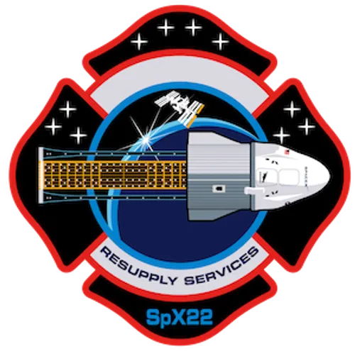 Logo del lanzamiento CRS-22 & IROSA