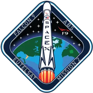 Logo del lanzamiento ABS-2A / Eutelsat 117W B