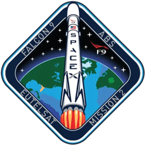 Logo del lanzamiento ABS-2A / Eutelsat 117W B