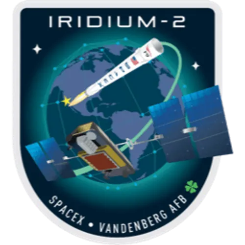 Logo del lanzamiento Iridium NEXT Mission 2