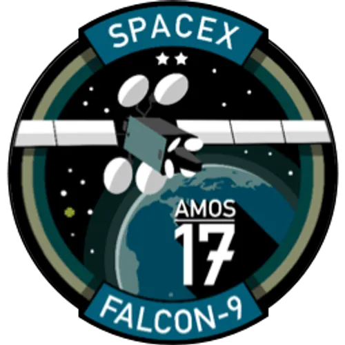 Logo del lanzamiento Amos-17