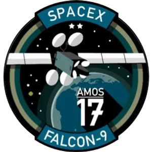Logo del lanzamiento Amos-17