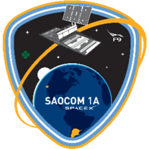 Logo del lanzamiento SAOCOM 1A