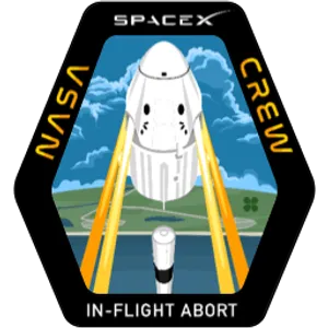 Logo del lanzamiento Crew Dragon In Flight Abort Test