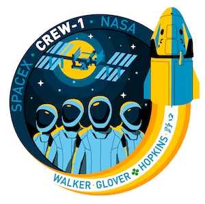 Logo del lanzamiento Crew-1