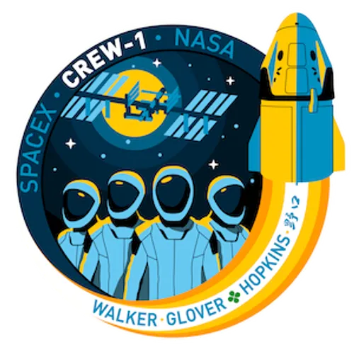 Logo del lanzamiento Crew-1