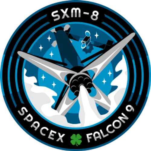 Logo del lanzamiento SXM-8