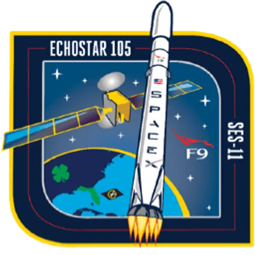Logo del lanzamiento SES-11 / Echostar 105