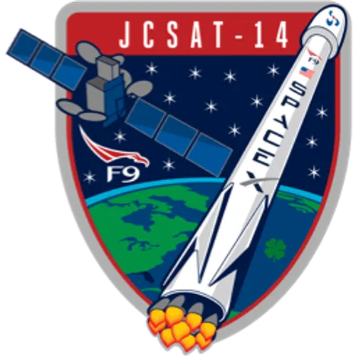 Logo del lanzamiento JCSAT-2B