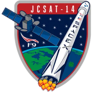 Logo del lanzamiento JCSAT-2B