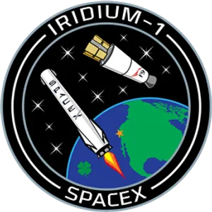 Logo del lanzamiento Iridium NEXT Mission 1