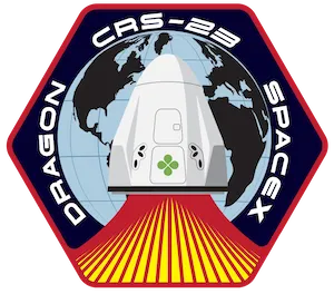 Logo del lanzamiento CRS-23