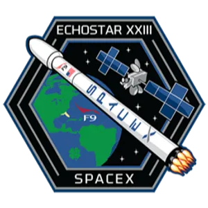 Logo del lanzamiento EchoStar 23