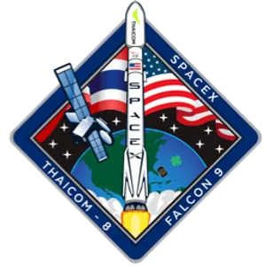 Logo del lanzamiento Thaicom 8