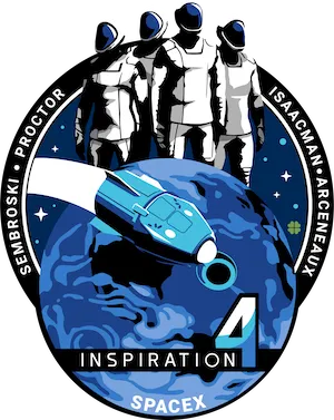 Logo del lanzamiento Inspiration4