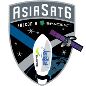 Logo del lanzamiento AsiaSat 6