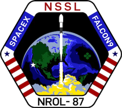 Logo del lanzamiento NROL-87