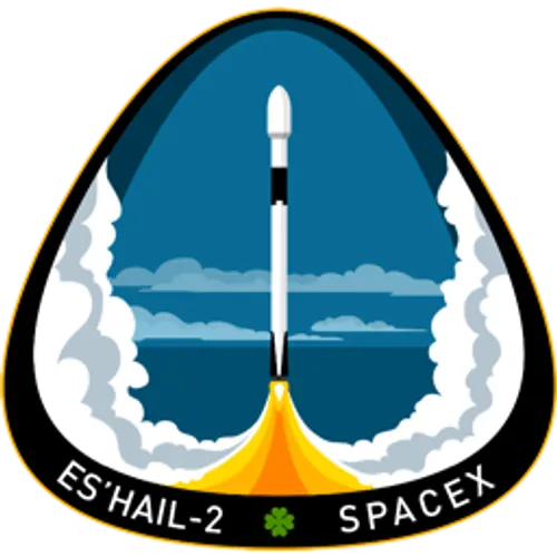 Logo del lanzamiento Es’hail 2