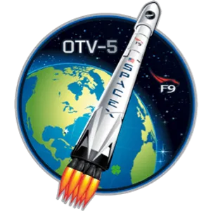 Logo del lanzamiento Boeing X-37B OTV-5