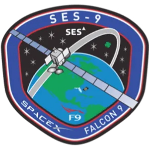 Logo del lanzamiento SES-9