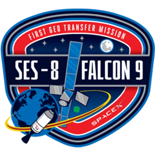 Logo del lanzamiento SES-8