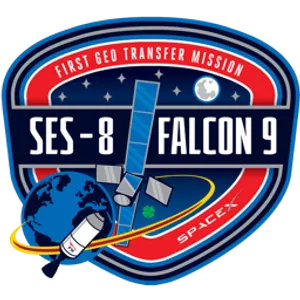 Logo del lanzamiento SES-8