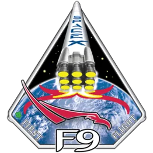 Logo del lanzamiento Falcon 9 Test Flight